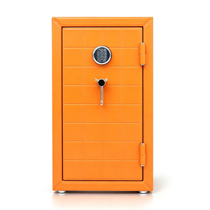 <strong>Fireproof</strong> Safe <strong>Box</strong> 6 Watch Winders Luxury Leather Safe Cabinet Digital Lock Emergency Key ACS-80FW Model <strong>for</strong> Executive Offices - Product Image 2