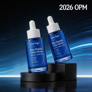 Sérum Visage OEM à l'Acide Hyaluronique et Peptide Bleu GHK-Cu – Bio-Raffinant Avancé pour une Nutrition Profonde et une Absorption Cutanée Améliorée - Product Image 6