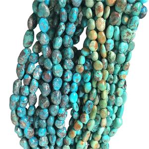 Groothandel <span class=keywords><strong>Turquoise</strong></span> Kralen Natuurlijke <span class=keywords><strong>Turquoise</strong></span> Facet Ovale Kralen <span class=keywords><strong>Turquoise</strong></span> Ovale Kralen - Product Image 3