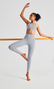 <span class=keywords><strong>Top</strong></span> Sportivi da Donna in Offerta Speciale con Originale Scollo a U Leggeri <span class=keywords><strong>Crop</strong></span> <span class=keywords><strong>Top</strong></span> da Yoga Schiena Scoperta a V Tinta Unita per Allenamento - Product Image 6