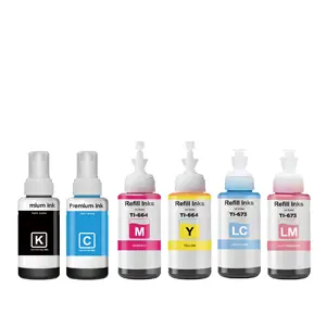 Trendvision yüksek kalite dolum Pigment yazıcı mürekkep T49K su bazlı mürekkep Epson Surecolor SC-T3130X serisi dijital baskı için