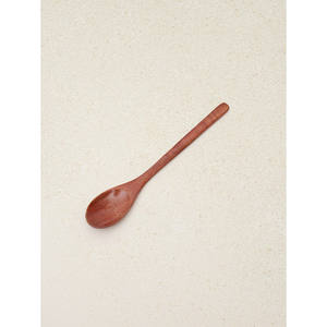 Strumento di cottura ecologico cucchiaio di quercia laccato naturale da 23cm - Product Image 1