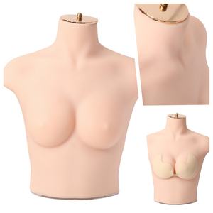 Haute qualité femme torse Mannequin modèle peau sous-vêtements en <span class=keywords><strong>Silicone</strong></span> souple <span class=keywords><strong>soutien</strong></span>-<span class=keywords><strong>gorge</strong></span> affichage <span class=keywords><strong>sans</strong></span> tête femme torse - Product Image 1