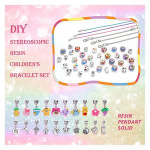 2025 New Trendy Fashion Custom Beaded <b>Bracelet</b> with 110pcs Stainless Steel Charms <b>Adjustable</b> Jewelry Set for Women Free Shipping - Product Image 6