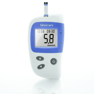Moniteur <span class=keywords><strong>de</strong></span> <span class=keywords><strong>glycémie</strong></span> numérique électronique portable à une touche, pour usage domestique, test rapide du glucose sanguin, bandelettes <span class=keywords><strong>de</strong></span> test électriques pour diabétiques - Product Image 2