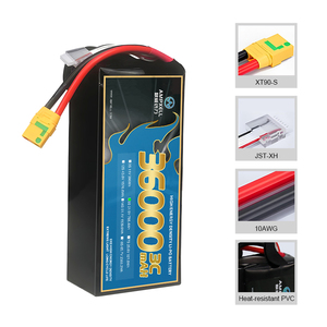 Batería de Iones de Sodio Ampxell 36000mah 6S1P/12S1P/14S1P/18S1P, Paquete de Baterías de Alta Densidad y Peso Ligero, 3C/10C AMX-36A022I-E - Product Image 1