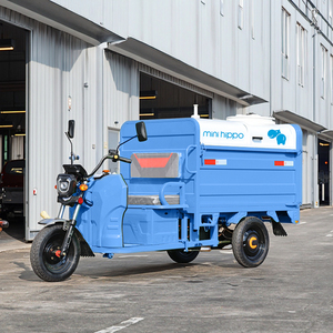Mini Hippo <span class=keywords><strong>TR1200</strong></span> Neues Müllsammel- und Transportfahrzeug Industrielle Ausrüstung Mülltonnen-Reinigungsmaschine Elektrischer Müllwagen - Product Image 1