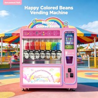 Distributeur automatique tactile JOYDD de 22 pouces, options de paiement multiples, surveillance à distance, gestion basée sur le cloud pour les parcs d'attractions