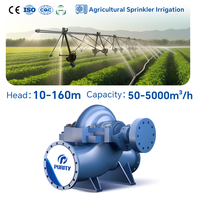 Pompe centrifuge monophasée à double aspiration en fonte OEM haute pression 200-500 m³/h pour marque [Nom de la marque]
