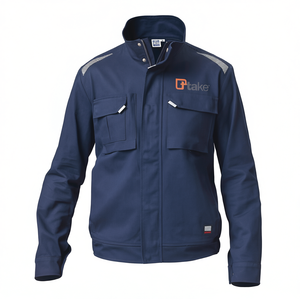 Veste régulière TTAKE bleue taille S, vêtements de travail respirants, vêtements de sécurité pour une utilisation en usine, toutes saisons - Product Image 2