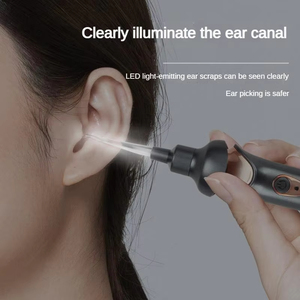 Nettoyeur d'oreilles portatif sans douleur pour le nettoyage du cérumen par aspiration - Product Image 3