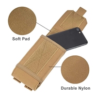 6 "pochette de téléphone portable 8000D Nylon Molle étui de support de téléphone pour iPhone 11 Pro X XS Max XR 7 8 6/6s Plus
