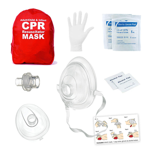 PERTOLONGAN PERTAMA dewasa/anak, Resuscitator saku CPR medis - Product Image 2