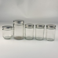 Stoples kaca MASON kualitas tinggi 60ml/120ml/220ml digunakan untuk saus, acar piring, bunga kering kinerja penyegelan tinggi