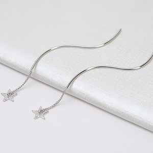 Pendientes de Plata S925 con Borla y 7-12 Perlas, Accesorios para el Cabello Hechos a Mano, Bandeja Vacía para DIY, Joyería Colgante de Moda 5040 - Product Image 4
