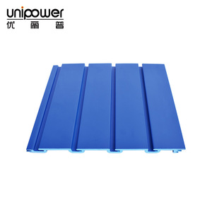 Panel de PVC Unipower, tipo canal, forma plana 3D para decoración de paredes, uso comercial - Product Image 3