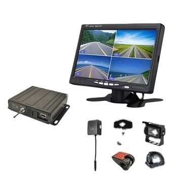 4G AI 4-CH AHD MDVR System Millimeter-Wave Radar Accurate Object Detection