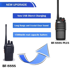 Radio bidirectionnelle portable Baofeng BF-888SPLUS édition haut de gamme UHF 400-470 MHz 16 canaux Walike Walkie 5W avec batteries incluses - Product Image 6