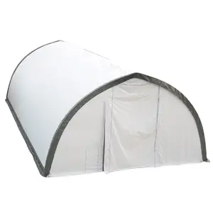 도매 40Ft x 80Ft 피크 천장 보관 대피소 PVC 소재 산업 텐트 좋은 가격 판매