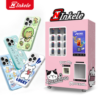 Distributeur automatique de coques de téléphone intelligentes de haute qualité avec technologie UV et IA pour coques de téléphone personnalisées