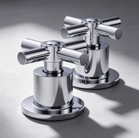 Chine prix moins cher poignée en alliage de zinc pour accessoires de robinet d'eau de salle de bain