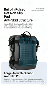 Bolsa Impermeable Universal de Gran Capacidad (5.5L) para Motocicleta, Scooter, Barra Anticaídas, Bolsa Lateral para Motocicleta, Herramientas de Conducción - Product Image 4