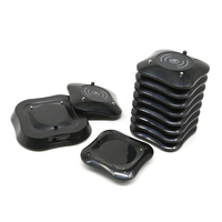 Système de téléavertisseur sans fil pour restaurant Coaster Beepers Système de radiomessagerie sans fil Buzzers noirs pour café église clinique aire de restauration