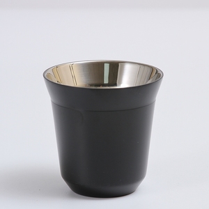 Stile arabico 80ml doppia parete in acciaio inox termica birra birra <span class=keywords><strong>bicchierino</strong></span> tazze Capsule caffè caffè tazze da tè con Logo personalizzato - Product Image 3