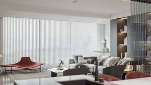 Armoires de cuisine de style moderne en bois massif avec étagères ouvertes et éclairage LED - Product Image 3