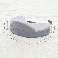 Coussin d'allaitement innovant avec protection ergonomique et confort, support plus large, housse amovible et réglable
