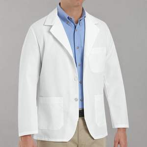 Manteau de travail pour homme Red Kap avec revers Couleur rouge - Product Image 1