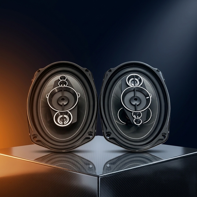 6*9 Inch 5-Way Car Speakers 1000W Peak 100W RMS Pair TS-A6996S