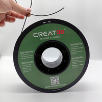 Filament d'imprimante 3D Creat3D en nylon et fibre de carbone, haute résistance, 1,75 mm, 1 kg/rouleau, PA6-CF