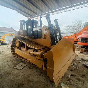 รถดันดินตีนตะขาบ Caterpillar D8R มือสองจากญี่ปุ่นแท้ เครื่องยนต์ CAT 3406 รถดันดินขนาดกลาง พร้อมหัวริปเปอร์ สำหรับงานก่อสร้างปรับระดับพื้นดิน - Product Image 2