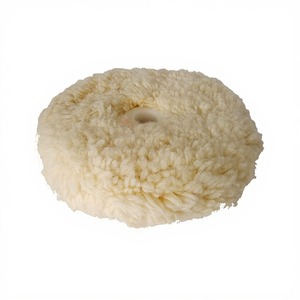 Đế đánh bóng bằng len hai mặt 9 inch, độ mài trung bình, độ nhám khác, kết nối nhanh, dùng cho thân xe hơi - Product Image 3