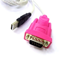 Câble adaptateur USB2.0 vers RS232, convertisseur de câble adaptateur série DB9 DCE, câble connecteur mâle