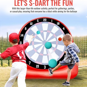 PVC Inflatable Darts Game, Air Blow <b>Throwing</b> Game Toys Adult Children Family Toys Large Yard Games - Product Image 3