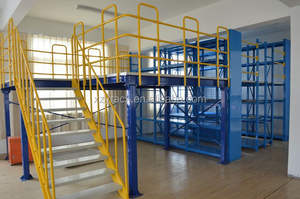 מפעל מחיר מותאם אישית רב רמות פלדה כבד החובה מחסן ביניים רצפות פלטפורמת מערכת - Product Image 2