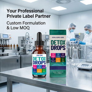 Gotas de Limpieza Intestinal de Alta Calidad OEM con Cardo Mariano y Raíz de Ruibarbo para una Desintoxicación Natural y Apoyo Digestivo, Marca Privada ODM - Product Image 3