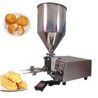 Machine automatique de remplissage de crème pour gâteaux tiramisu et pains, machine à garnir les pâtisseries