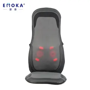 Cojín masajeador eléctrico shiatsu para espalda y cuello, silla de masaje para asiento de coche de cuerpo completo, vibrador, alta calidad