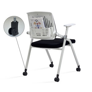 High Quality Modern <b>Conference</b> Mesh <b>Chair</b> Foldable PP Plastic Frame High-Density Foam Seat Home Office Bedroom Use - Product Image 2