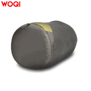 Saco de Dormir Woqi Tipo Momia, Longitud Estándar, Nailon, Resistente al Viento, para Clima Frío, Adulto, Exterior, Negro y Amarillo - Product Image 2