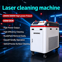 Machine de nettoyage à impulsions laser JPT 2000W 3000W pour une élimination efficace de la rouille et une utilisation conviviale