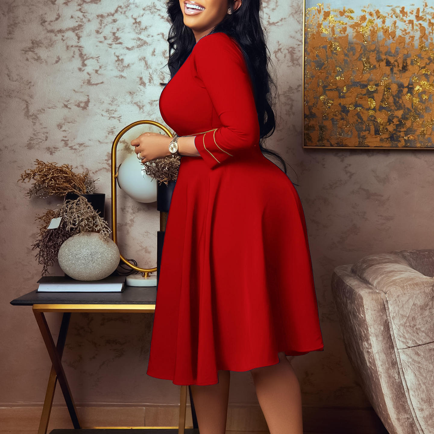 Church Elegant Christmas Outfit High Fashion Church Dresses