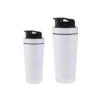 Yauchy — bouteille de Shaker isolé de 750ml, grande capacité, bouteille d'eau en acier inoxydable de 25oz, Shaker pour protéines
