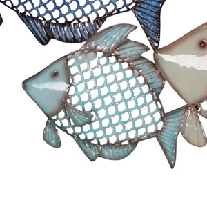 Artificiali di Pesce In Metallo Scuola Costiera Pesce di Mare per la Decorazione Della <span class=keywords><strong>Parete</strong></span> di Arte Accessori - Product Image 4