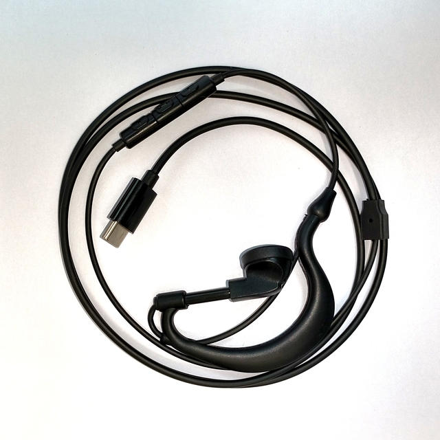 BinQi In-Ear Type-C Wired Earphone with Active Noise Cancellation (ANC) IPX-1 Waterproof for Mobile Phone Music
