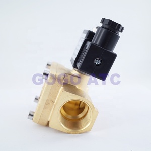 Haute qualité 0927600 0927400 1.6Mpa fermeture normale 2 voies diaphragme pilote en laiton électrique 1 pouce DN40 électrovanne d'eau NBR FKM - Product Image 3