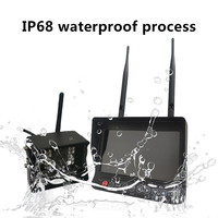 Control Remoto Inalámbrico para Grúa con Cámara para la Industria, Control Remoto para Grúa con 4 Palancas, Control Remoto para Grúa Retrofit, Controles de Radio para Grúa